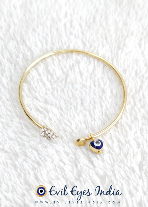 Open Ended Evil Eye Bracelet