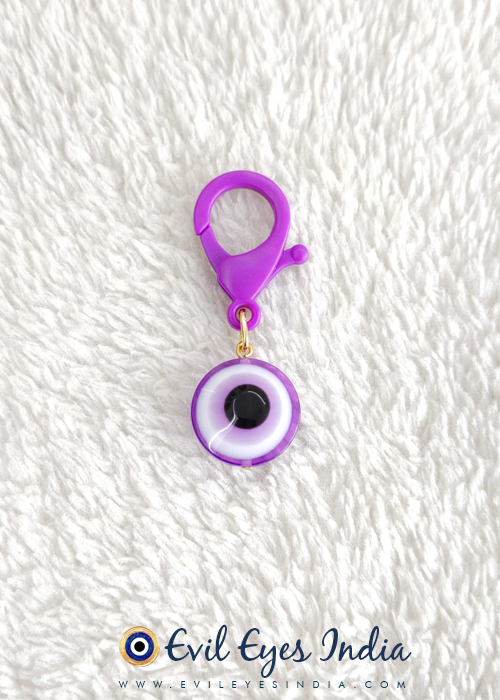 Evil Eye Trinket Hanging - Purple