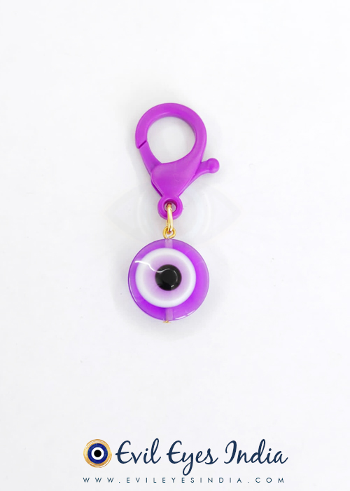 Evil Eye Trinket Hanging - Purple