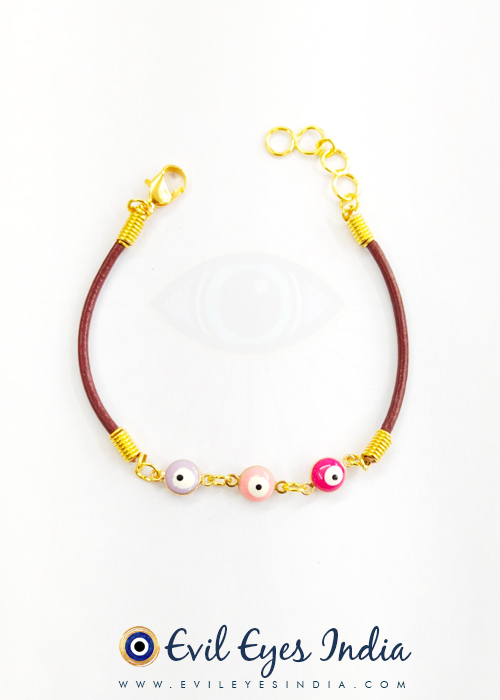 Colourful Evil Eyes Bracelet