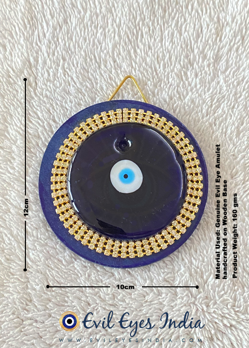 Evil Eye Hanging with Rhinestones