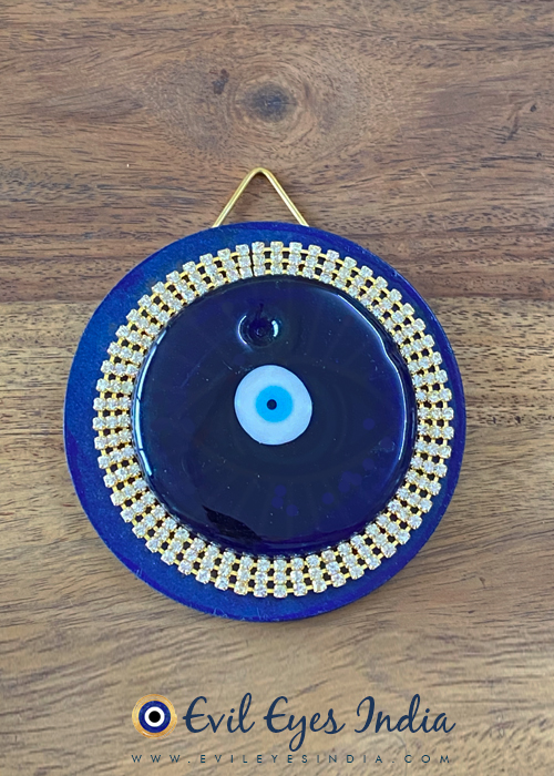 Evil Eye Hanging with Rhinestones