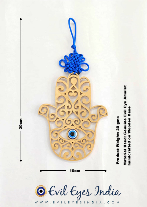 Hamsa Hand with Mystic Knot