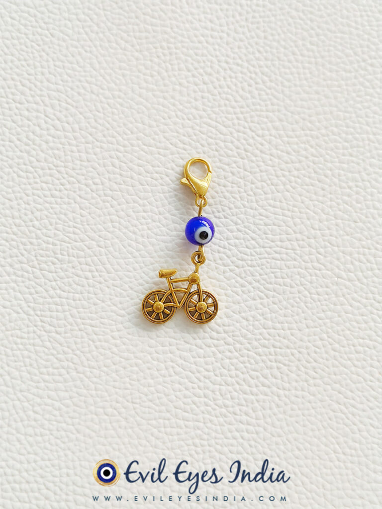 Little Cycle Evil Eye Trinket