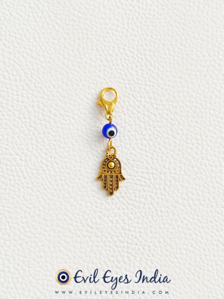 Hamsa Hand with Evil Eye Trinket