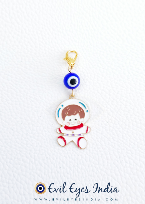 Cute Astronaut Evil Eye Trinket