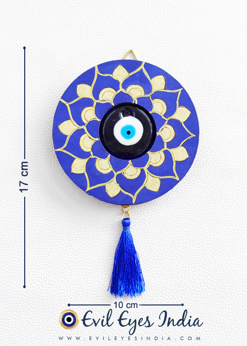 Hand-painted Mandala Evil Eye Hanging