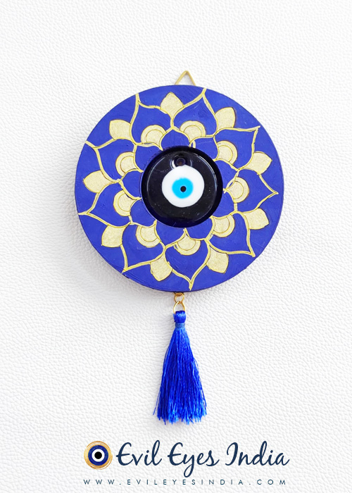 Hand-painted Mandala Evil Eye Hanging