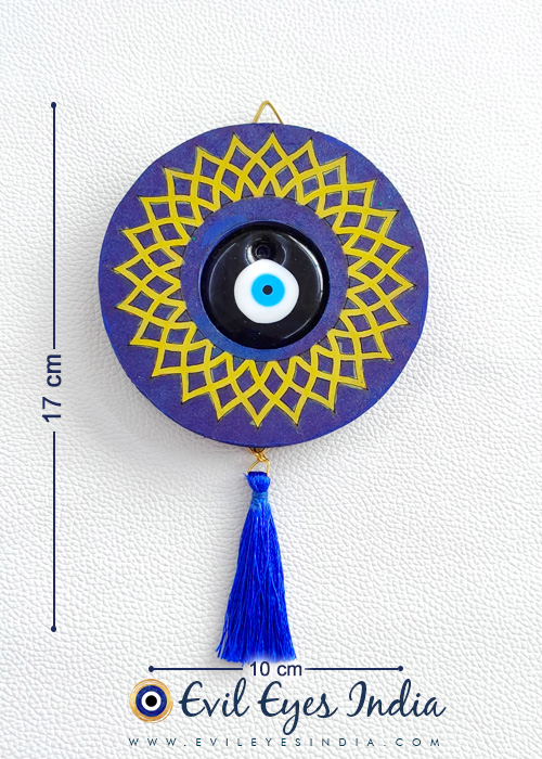 Mandala Evil Eye Round Hanging