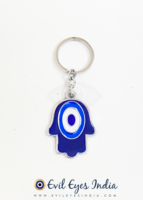 Big Hamsa Blessing Hand Keychain