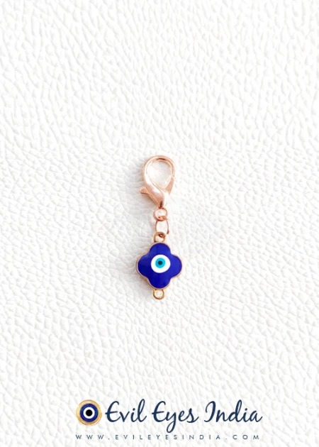 Clover Shaped Evil Eye Trinket