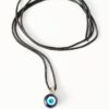 Evil Eye Pendant For Protection - Black Thread