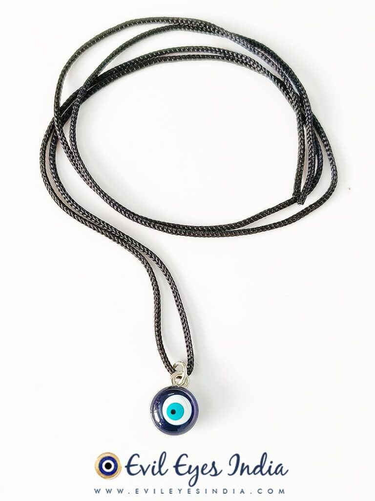 Evil Eye Pendant For Protection - Black Thread