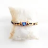 Leopard Print Evil Eye Winged Bracelet