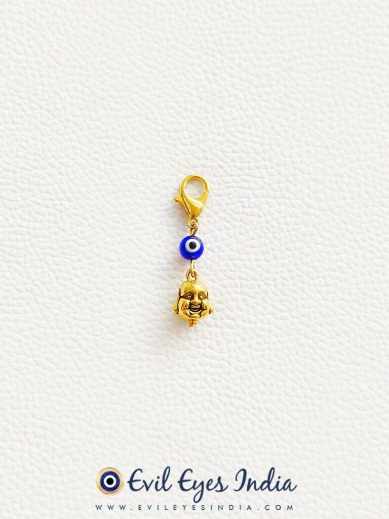 Laughing Buddha Evil Eye Trinket