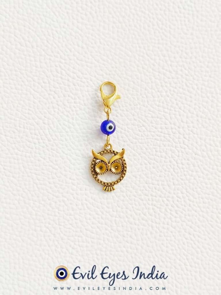 Owl Evil Eye Trinket
