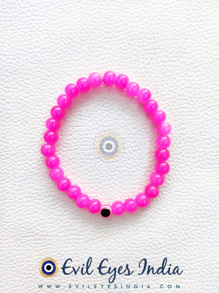 Single Evil Eye Bead Bracelet