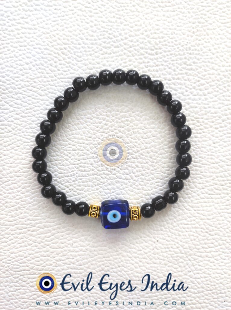Men’s Black Evil Eye Bracelet