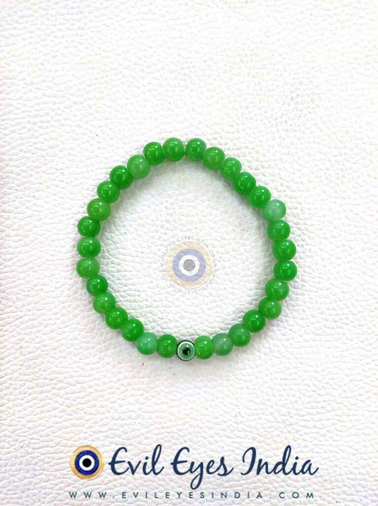 Single Evil Eye Bead Bracelet