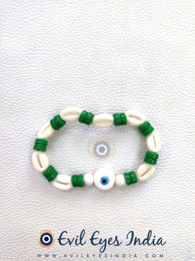 Single Evil Eye Bead Bracelet