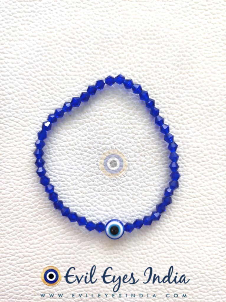 Single Evil Eye Bead Bracelet
