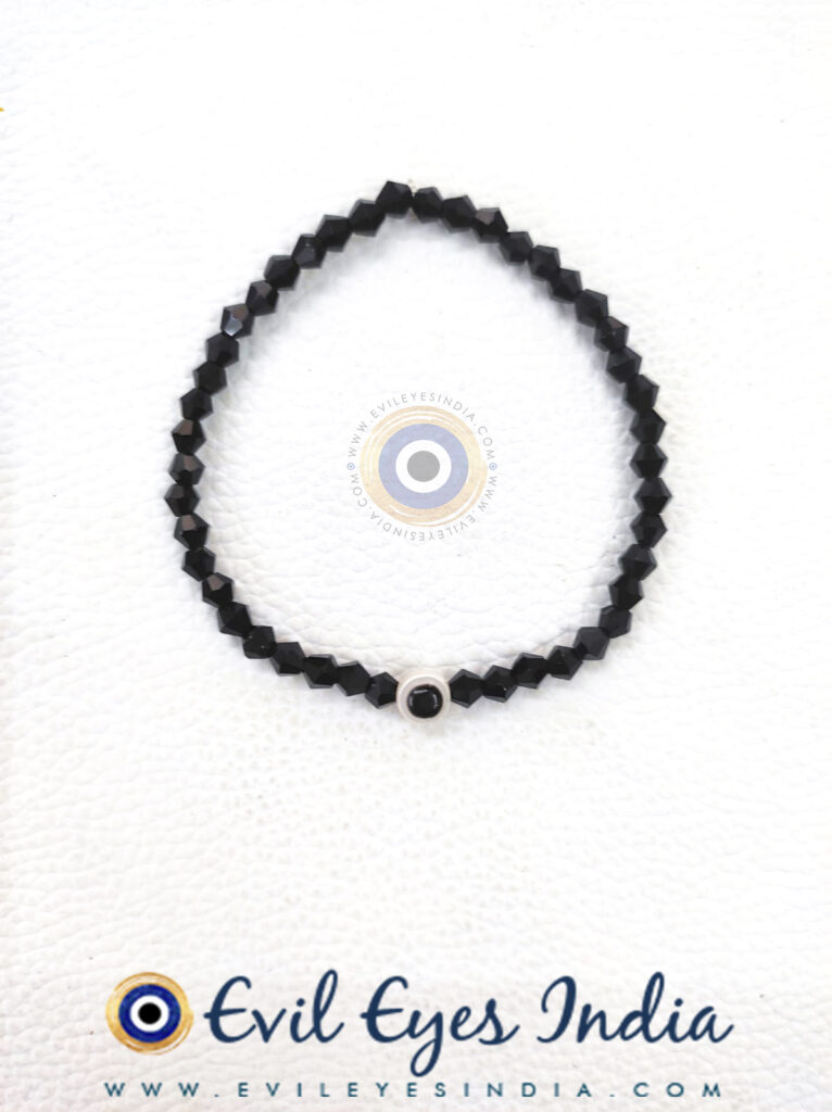 Single Evil Eye Bead Bracelet