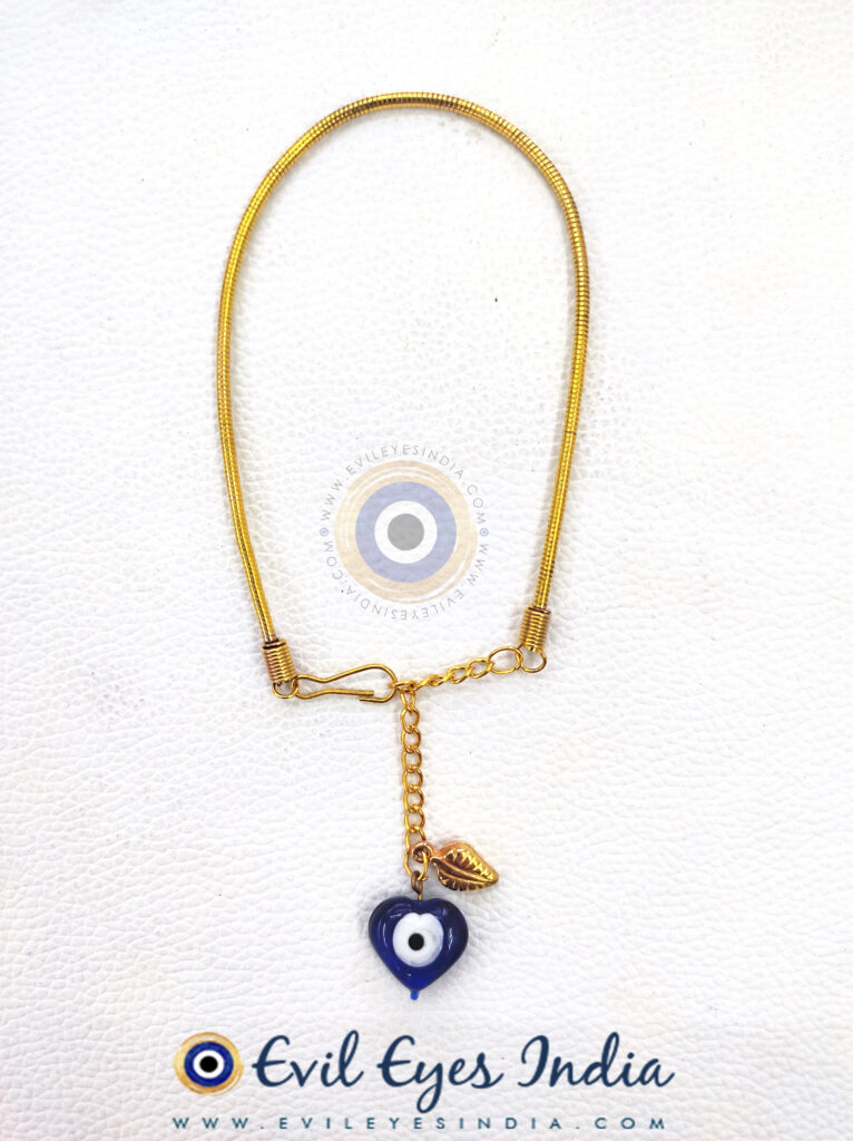 Golden Evil Eye Anklet