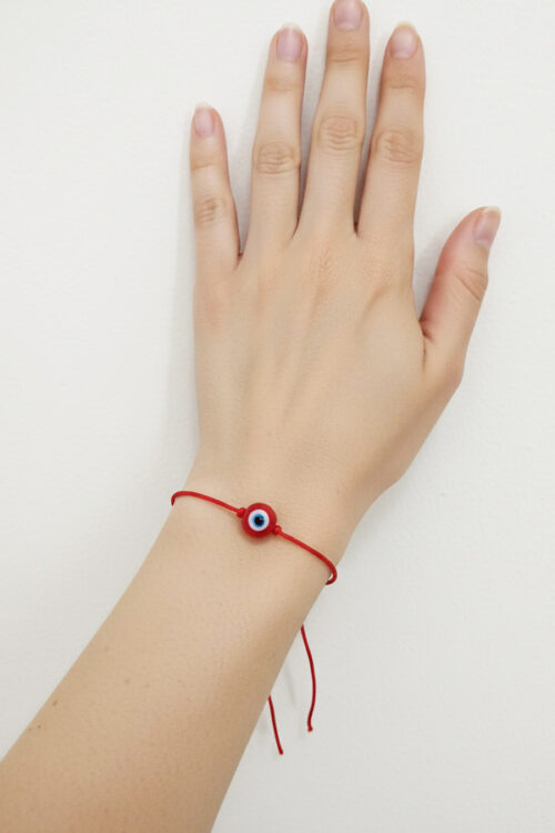 Minimalist Red String Evil Eye Bracelet (3 Piece)